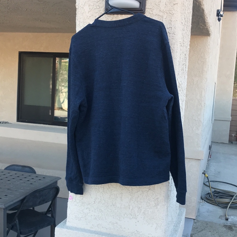 Brooks Brother Red Fleece button cardigan 100cotton XL used conditions - Picture 5 of 8